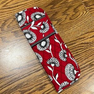 Heat resistant flat iron or curling iron travel sleeve